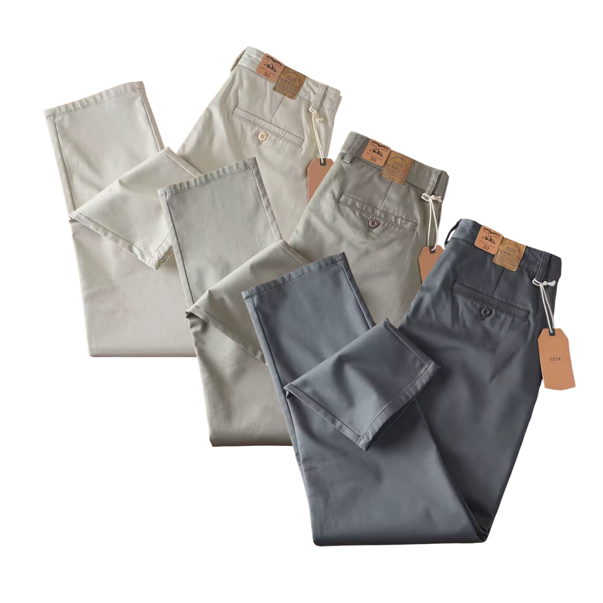 Kit 4 Calças Urban Masculina de Sarja - ÚLTIMAS UNIDADES